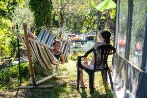 Camping Le Mas de Chavetourte - Les emplacements du camping